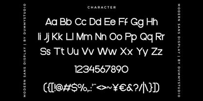 The Lamian Font Poster 2
