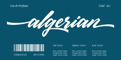 Vartensie Font Poster 5