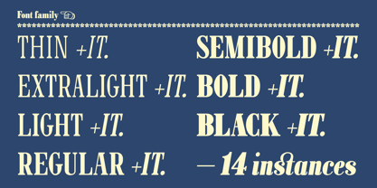 Azogue Font Poster 3