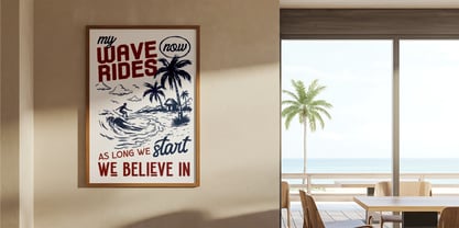 Soltisce Coast Font Poster 10