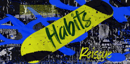 Reissue Font Poster 4