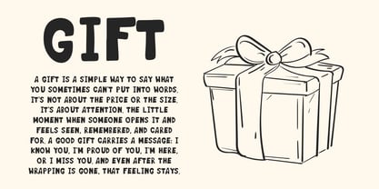 Funflare Doodle Font Poster 2