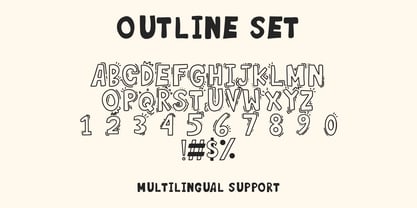 Funflare Doodle Font Poster 9