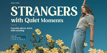 Bianca Morris Font Poster 5