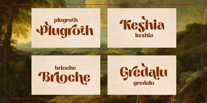 Brown Bridge Font Poster 8