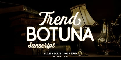 Trend Botuna sans Font Poster 1