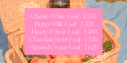 Perfect Romantic Font Poster 12