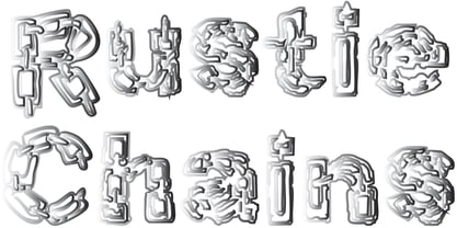 Rustiechains Font Poster 4