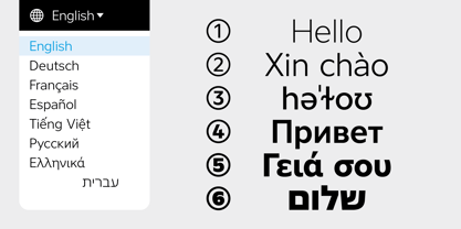 Atwic Pro Font Poster 2