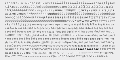Atwic Pro Font Poster 12