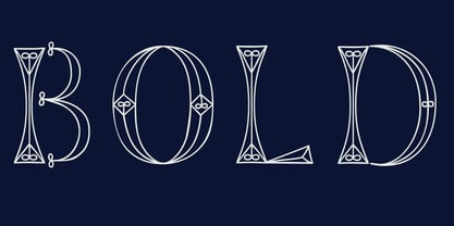 Reiner Initials Font Poster 4