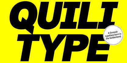 Quilichao Grotesk Font Poster 13