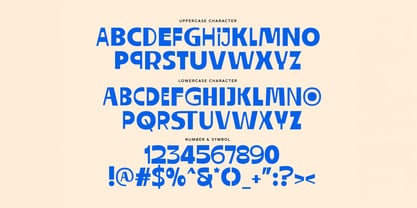 Razor Block Font Poster 4