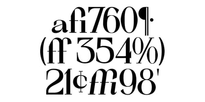 Miguola Font Poster 11