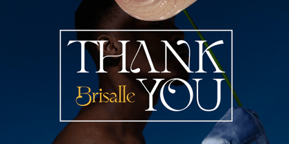 Brisalle Font Poster 9