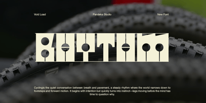 Void Load Font Poster 8