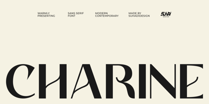 Charine Font Poster 1