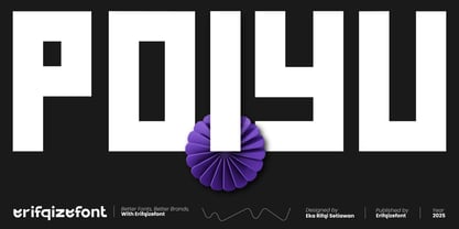 Poiyu Font Poster 1