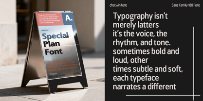 Chatwin Font Poster 13