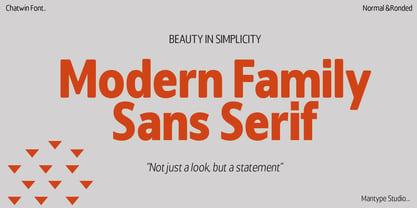 Chatwin Font Poster 5