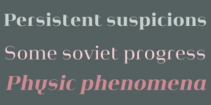 Heimat Didone Font Poster 6