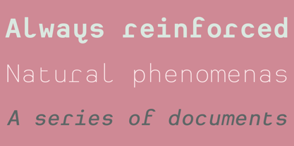 Heimat Mono Font Poster 7