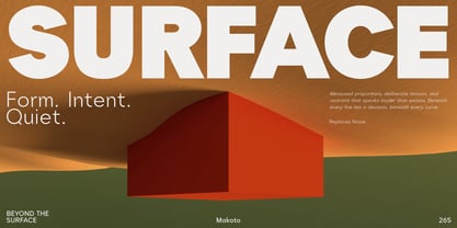 Painite Font Poster 5