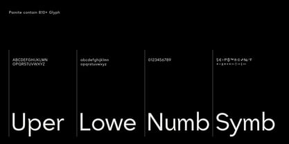 Painite Font Poster 6