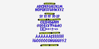 MC Bucktien Kwetiaw Font Poster 7
