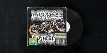 Dark Root Font Poster 3