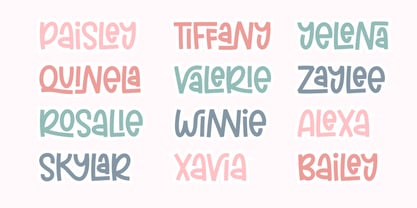 Caponara Font Poster 9