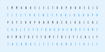 Jumblend Font Poster 12