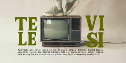 Paverno Font Poster 3