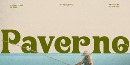 Paverno Font Poster 1