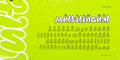 Snowkie Font Poster 7