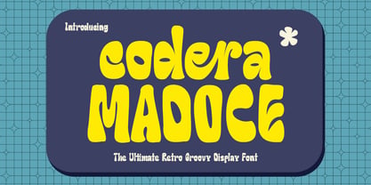MC Codera Madoce Font Poster 1