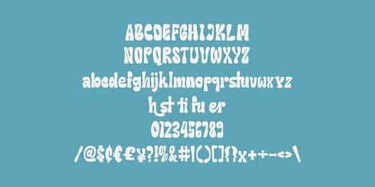 MC Codera Madoce Font Poster 7