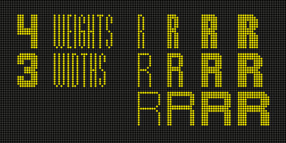 Winner Scoreboard Font Poster 2