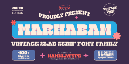 NT Marhaban Font Poster 1
