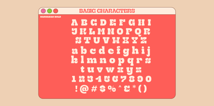 NT Marhaban Font Poster 9