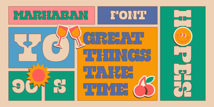 NT Marhaban Font Poster 12
