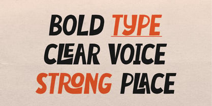 Praduga Font Poster 3