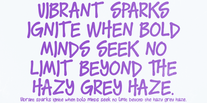 IT Graflo Font Poster 4