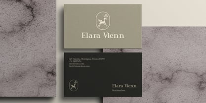 El Romantica Font Poster 6