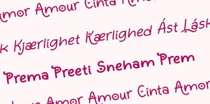 Heartova Font Poster 8