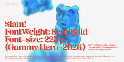 Gummy Hero Font Poster 3