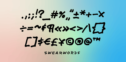 Inkrider Font Poster 4