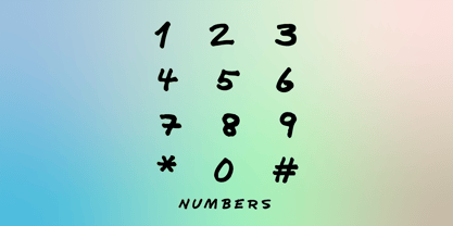 Inkrider Font Poster 6