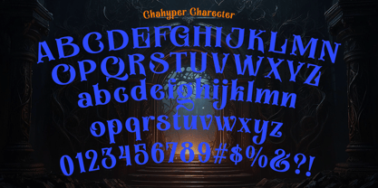 Cahyper Font Poster 4