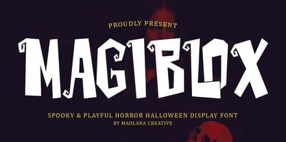 MC Magiblox Font Poster 1
